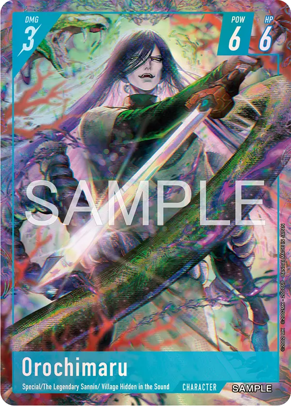 NARUTO CARD GAME preview card