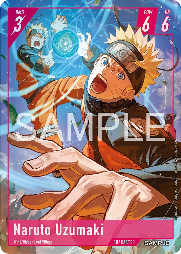 NARUTO CARD GAME preview card
